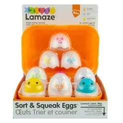 Lamaze Sort & Squeak Eggs