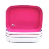 Munchkin Splash Plates - Pink/Purple - 4pk