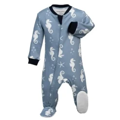 ZippyJamz Spring/Summer Organic Footed Sleepers