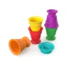 Baby Einstein Stack and Squish Cups - Sensory Stacking Toy