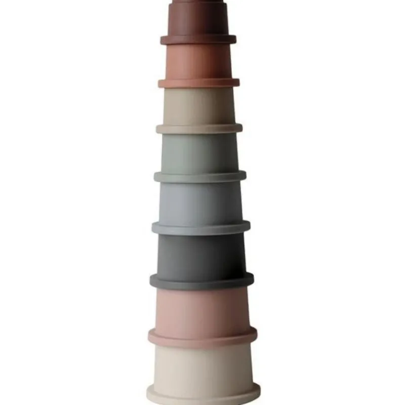 Mushie Stacking Cups Toy
