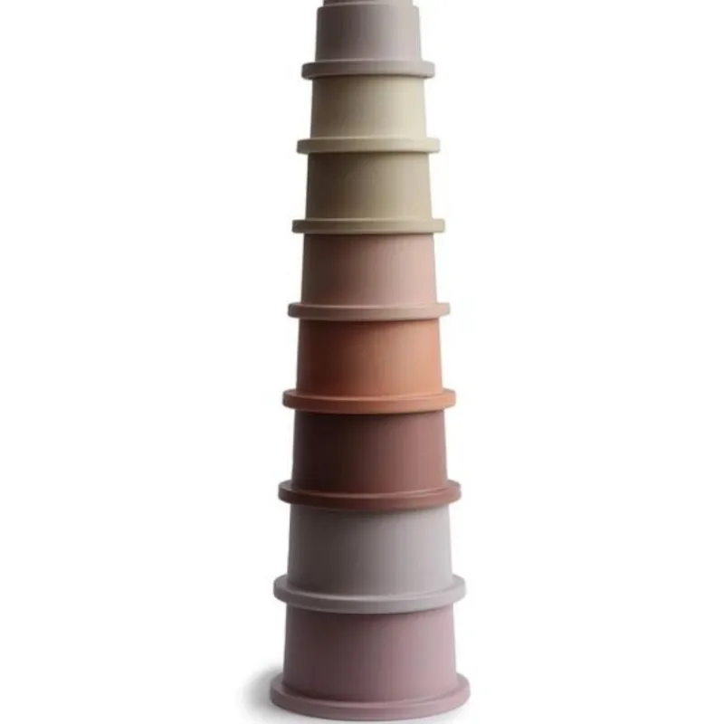 Mushie Stacking Cups Toy
