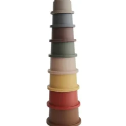 Mushie Stacking Cups Toy