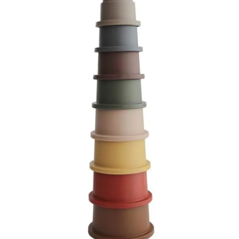 Mushie Stacking Cups Toy