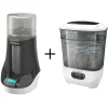 Baby Brezza Sterilizer Dryer Advanced & Bottle and Breastmilk Warmer Bundle