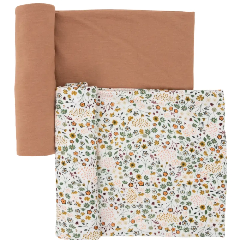 Little Unicorn Stretch Knit Swaddle Blanket - 2 Pack