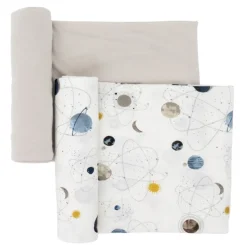 Little Unicorn Stretch Knit Swaddle Blanket - 2 Pack