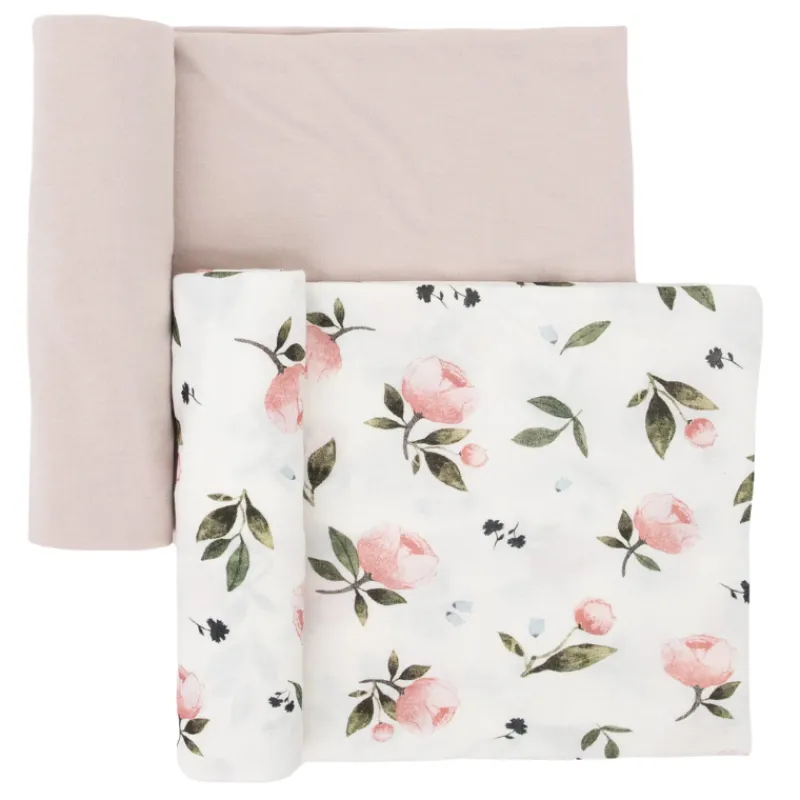 Little Unicorn Stretch Knit Swaddle Blanket - 2 Pack