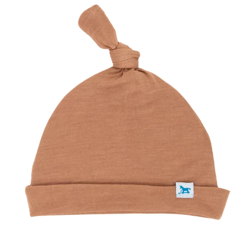 Little Unicorn Stretch Knit Top Knot Hat