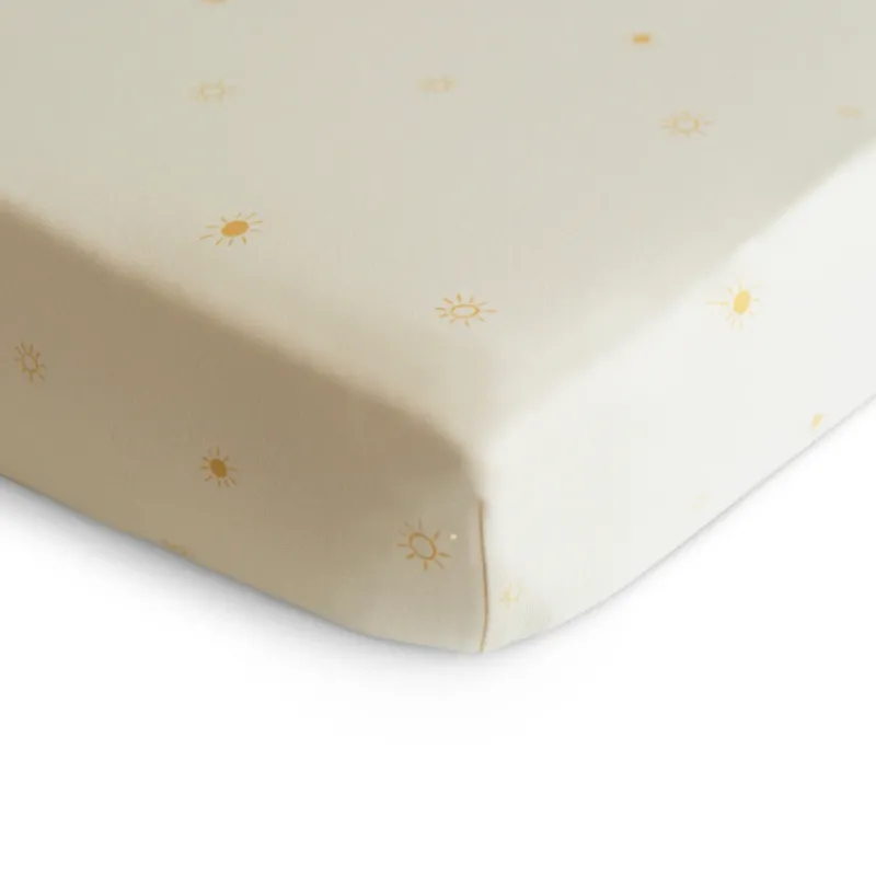 Mushie Stretchy Mini Crib Sheet