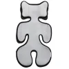 Hamilton Stroller Seat Liner - Light Grey