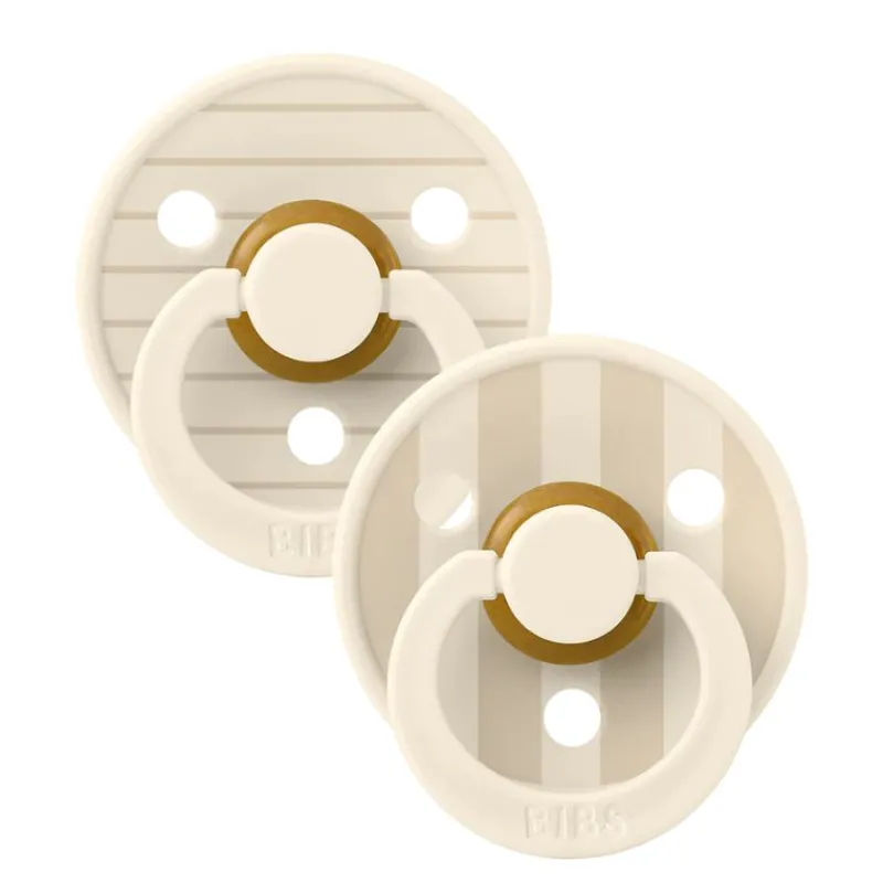 BIBS Studio Collection Natural Rubber Pacifier - 2 Pack