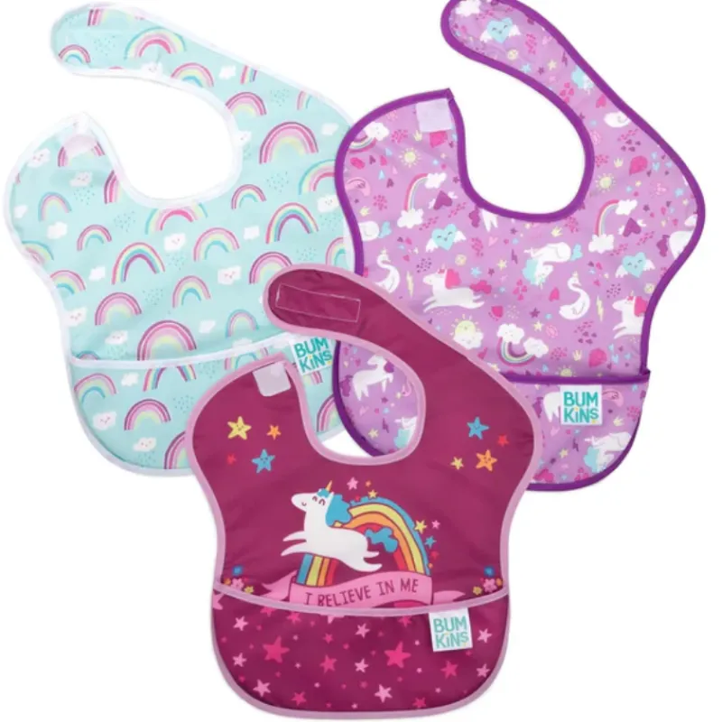Bumkins SuperBib - 3 Pack