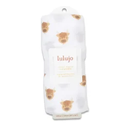 Lulujo Swaddle Blanket Muslin Cotton