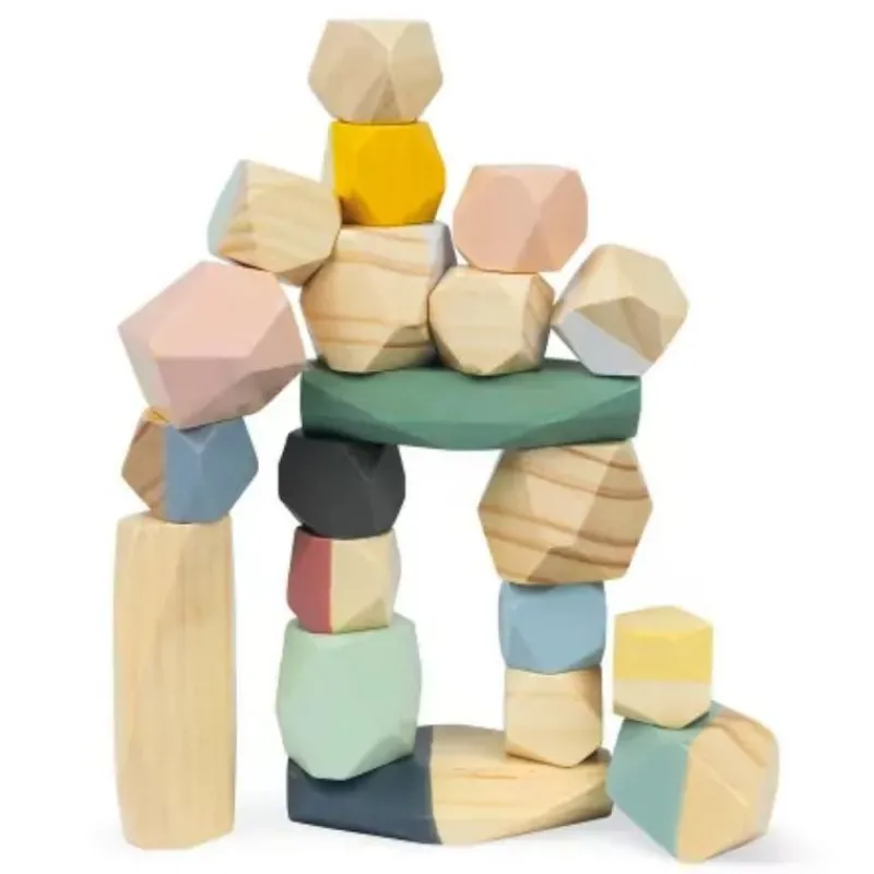 Janod Sweet Cocoon Stacking Stones