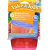 The First Years Take & Toss 8 oz Bowls With Lids - 6 Pack