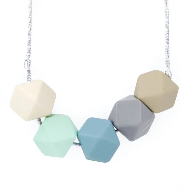 Glitter and Spice Teething Necklaces