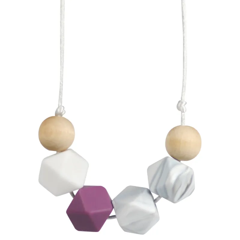 Glitter and Spice Teething Necklaces