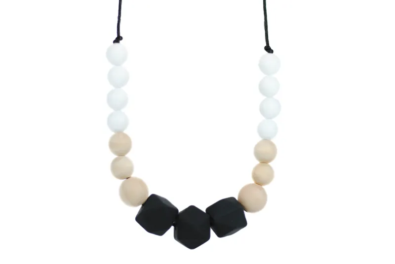Glitter and Spice Teething Necklaces