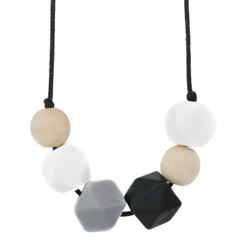 Glitter and Spice Teething Necklaces