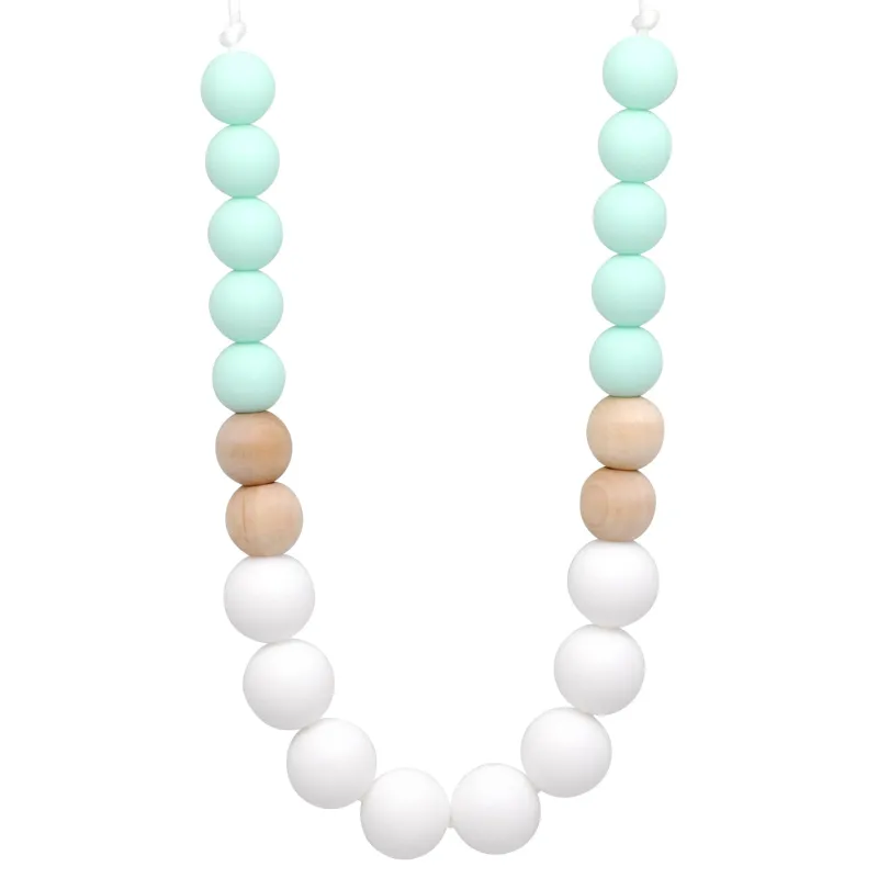 Glitter and Spice Teething Necklaces
