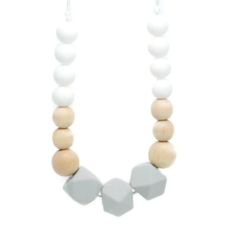 Glitter and Spice Teething Necklaces