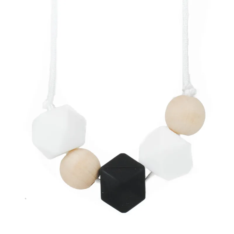 Glitter and Spice Teething Necklaces