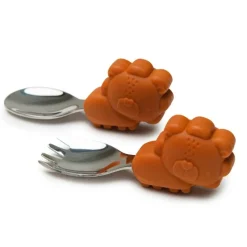 LouLou Lollipop Toddler Learning Spoon and Fork Set
