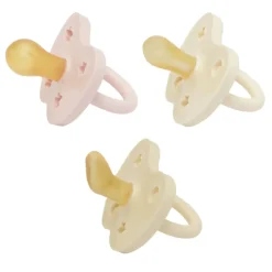 Hevea Trial Trio-Pack Natural Rubber Pacifiers