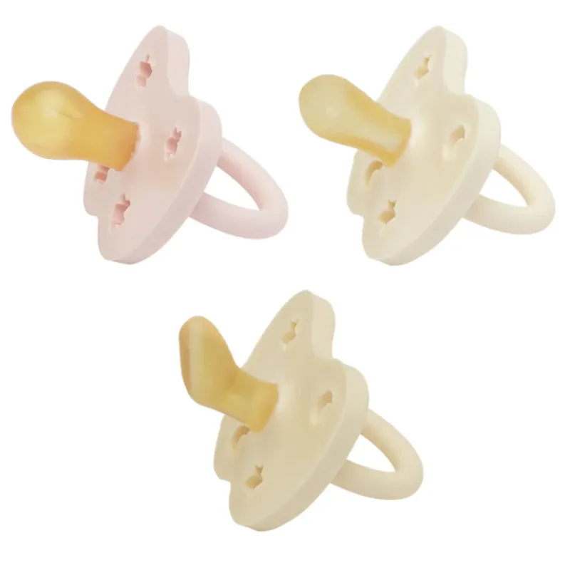 Hevea Trial Trio-Pack Natural Rubber Pacifiers