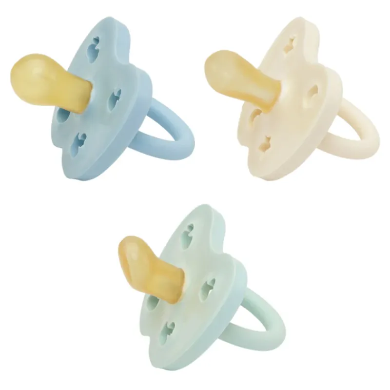 Hevea Trial Trio-Pack Natural Rubber Pacifiers