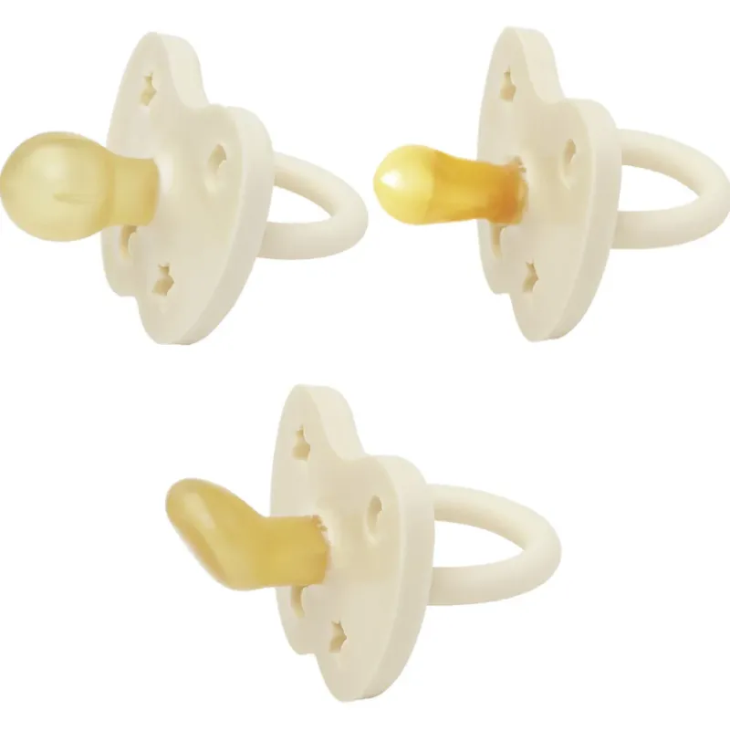 Hevea Trial Trio-Pack Natural Rubber Pacifiers