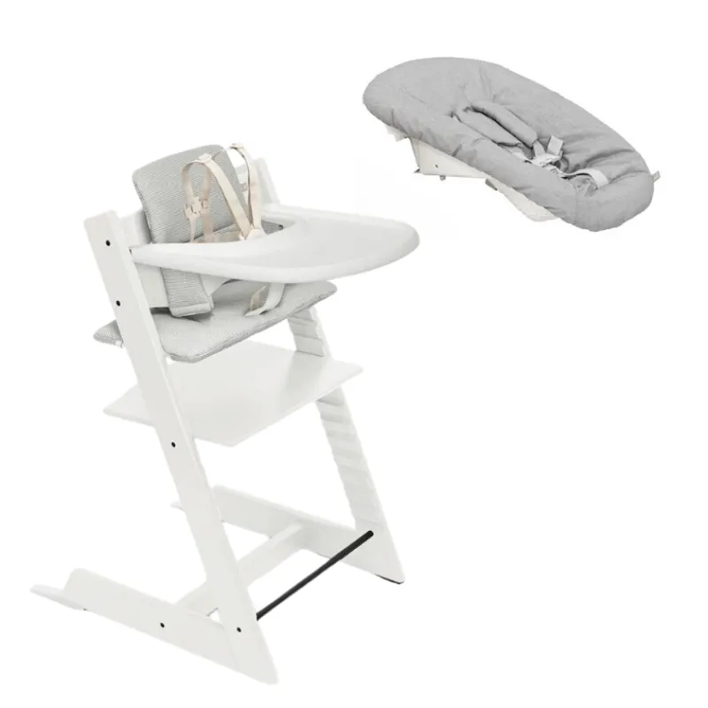 Stokke Tripp Trapp² High Chair + Newborn Set + Tray