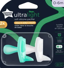 tommee tippee Ultra-Light Silicone Pacifier - 2 Pack