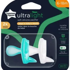 tommee tippee Ultra-Light Silicone Pacifier - 2 Pack