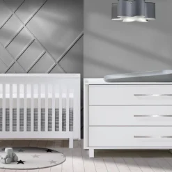 Tulip Juvenile Urban Convertible Crib and Urban 3 Drawer Dresser Combo