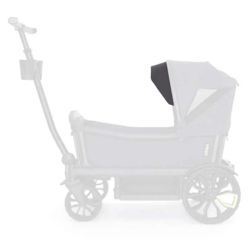 Veer Visor for Retractable Canopy - Grey