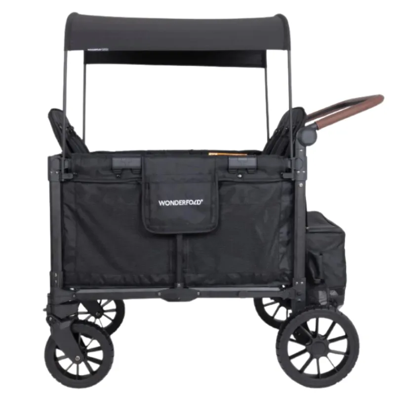 WonderFold W4 Luxe Pro Quad Stroller Wagon