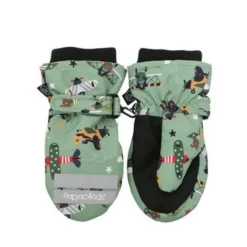 FlapJackKids Water Repellent Ski Mittens