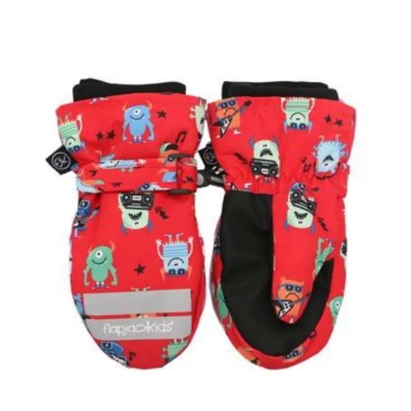 FlapJackKids Water Repellent Ski Mittens