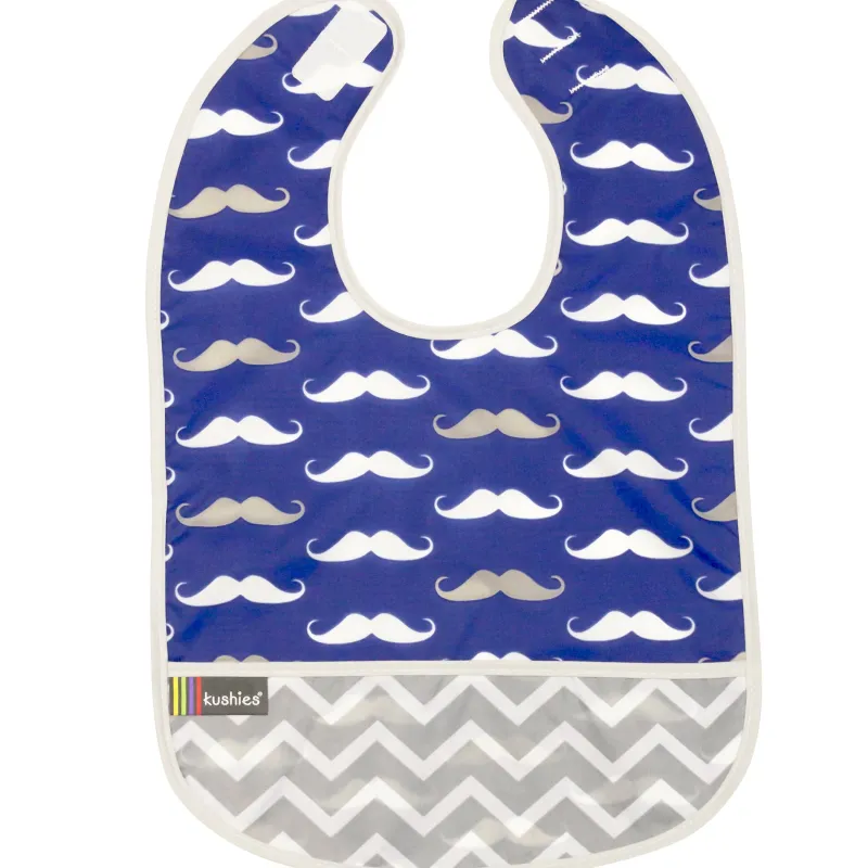 Kushies Waterproof Clean Bibs