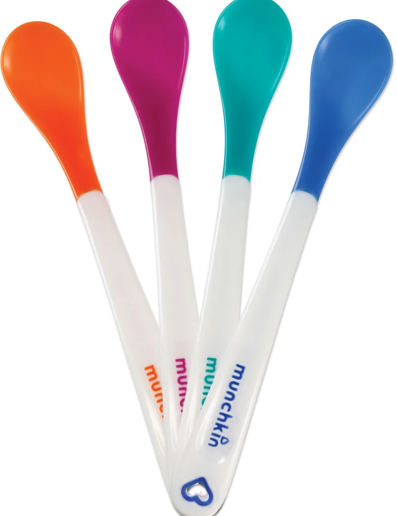 Munchkin White Hot Safety Spoons - 4 Pack
