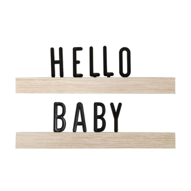 Pearhead Wooden Letter Ledge Set