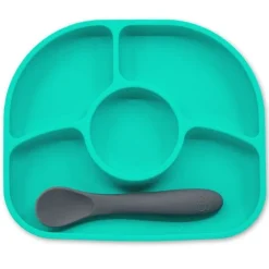 bbluv Yümi Silicone Plate and Spoon Set