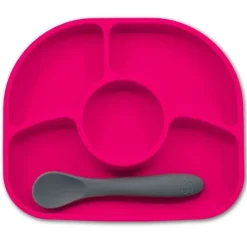 bbluv Yümi Silicone Plate and Spoon Set
