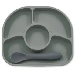 bbluv Yümi Silicone Plate and Spoon Set