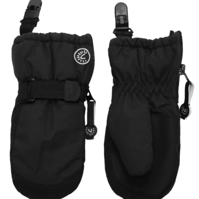 CaliKids Zipper Mittens with Clips
