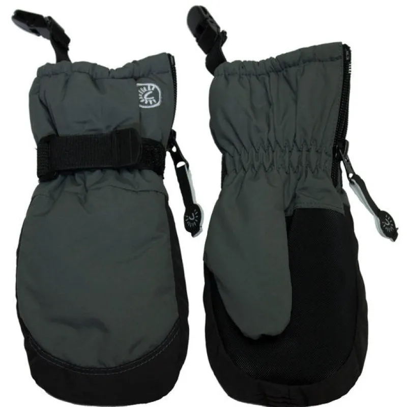 CaliKids Zipper Mittens with Clips