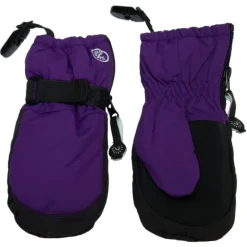 CaliKids Zipper Mittens with Clips