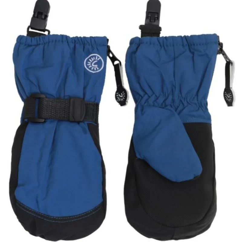 CaliKids Zipper Mittens with Clips